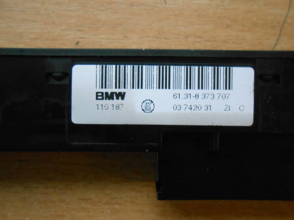 BMW 5 SERIES E39 1999 ASC TRACTION CONTROL SWITCH UNIT 8373707 8 373 707