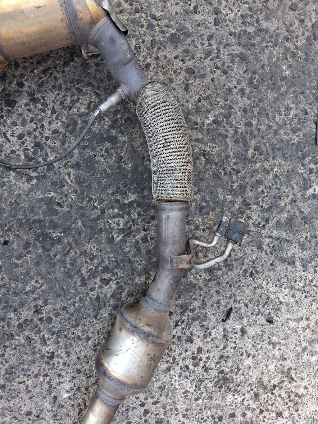 2016 SKODA FABIA MK3 1.2 PETROL CATALYTIC CONVERTER 6C0131690G