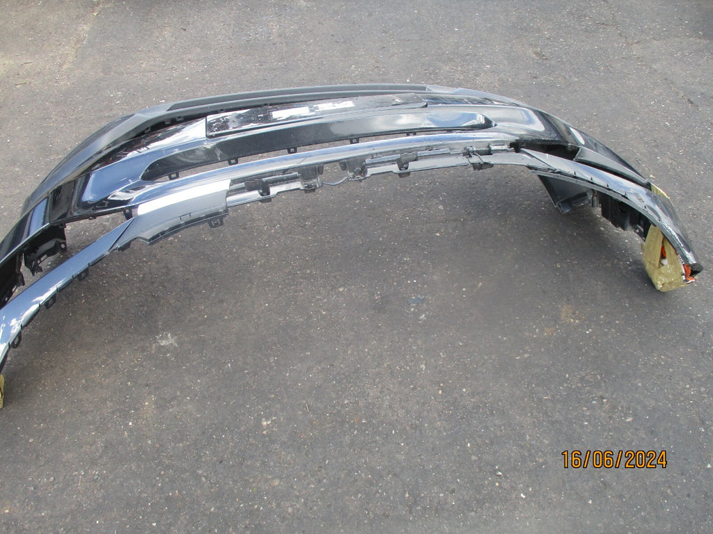 CITROEN C4 MK3 2021 FRONT BUMPER WITH DIFFUSER IN BLACK