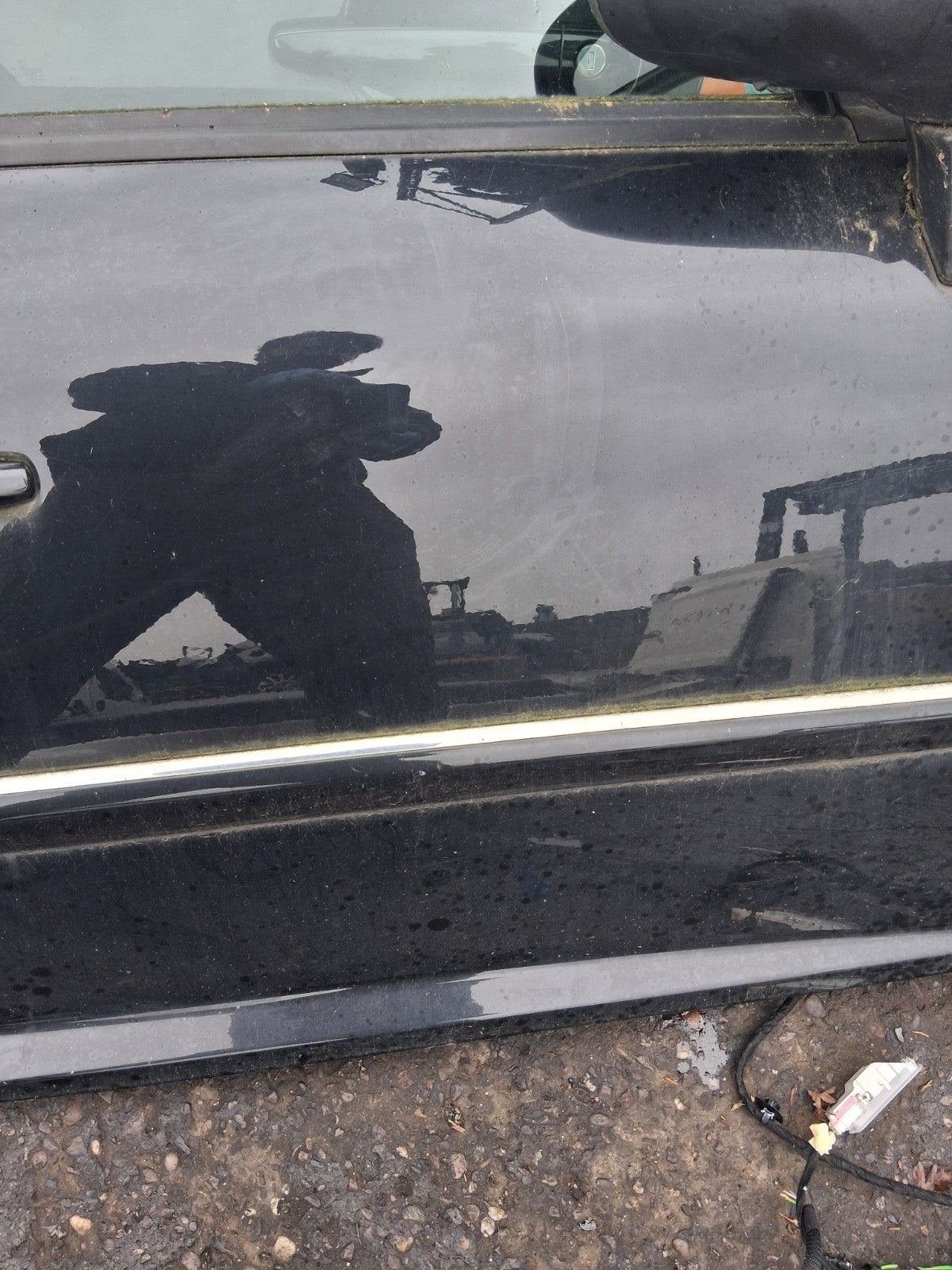 2012 PEUGEOT 207 OSF DRIVER SIDE FRONT RIGHT COMPLETE DOOR WITH WING MIRROR