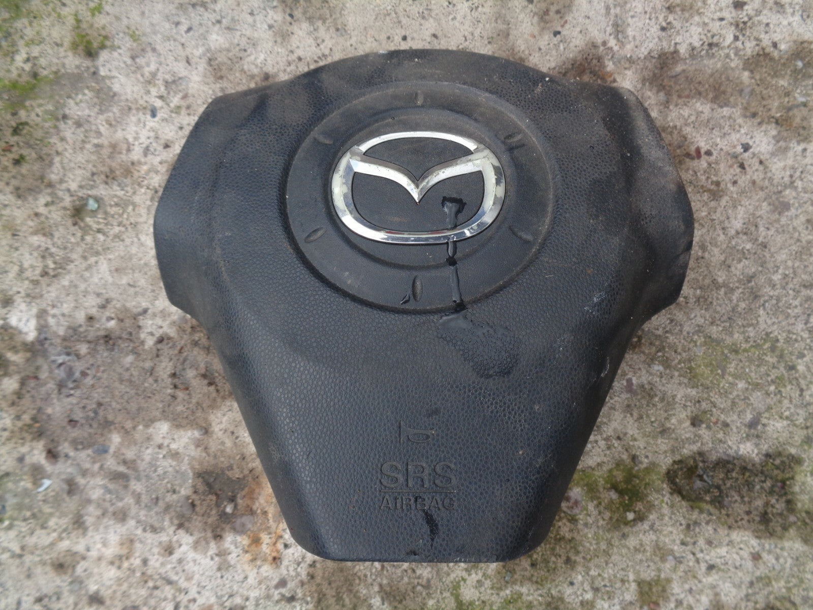 MAZDA 3 2007 5 DOOR RIGHT FRONT DRIVER STEERING WHEEL AIRBAG