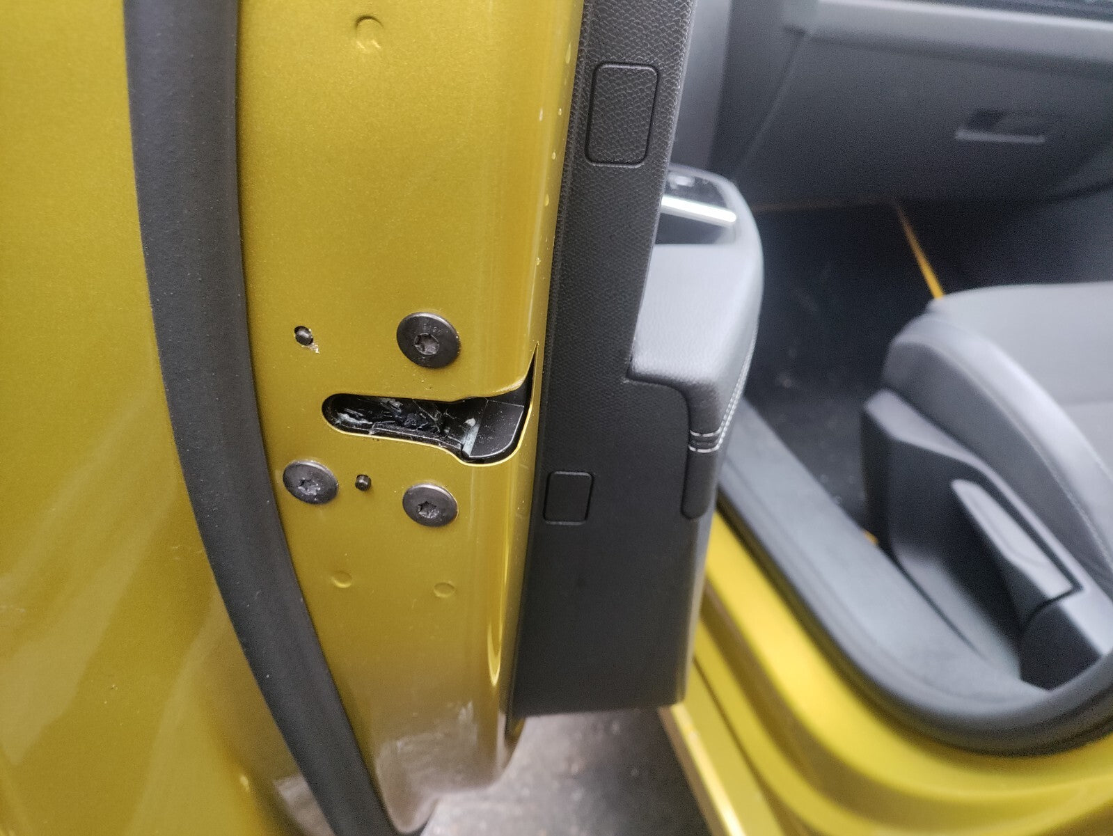 2023 VAUXHALL ASTRA L MK8 NSF PASSENGER SIDE FRONT DOOR LOCK MECHANISM