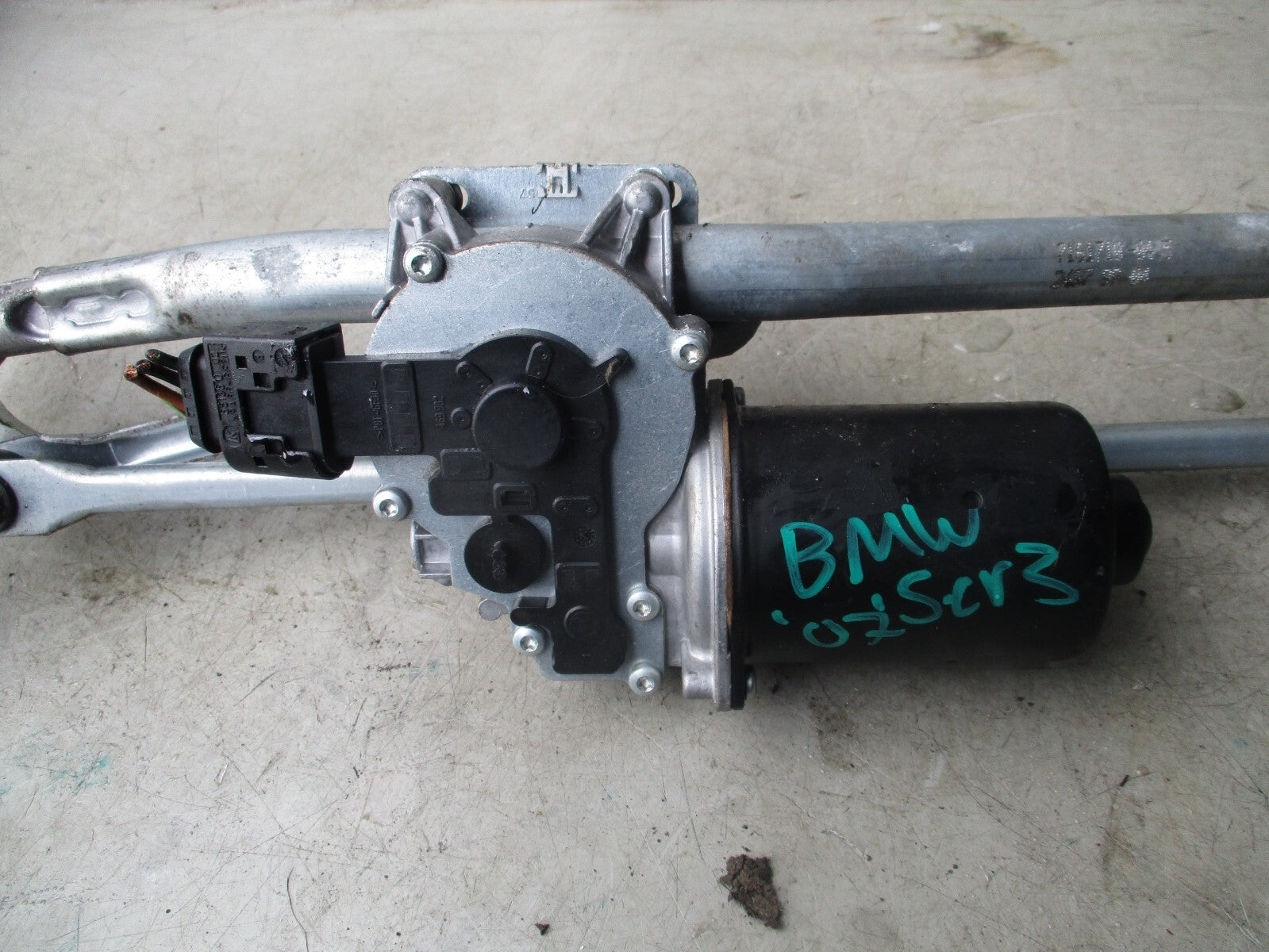 BMW 3 SERIES E90 2007 FRONT SIDE WIPER MOTOR LINKAGE 697864-01