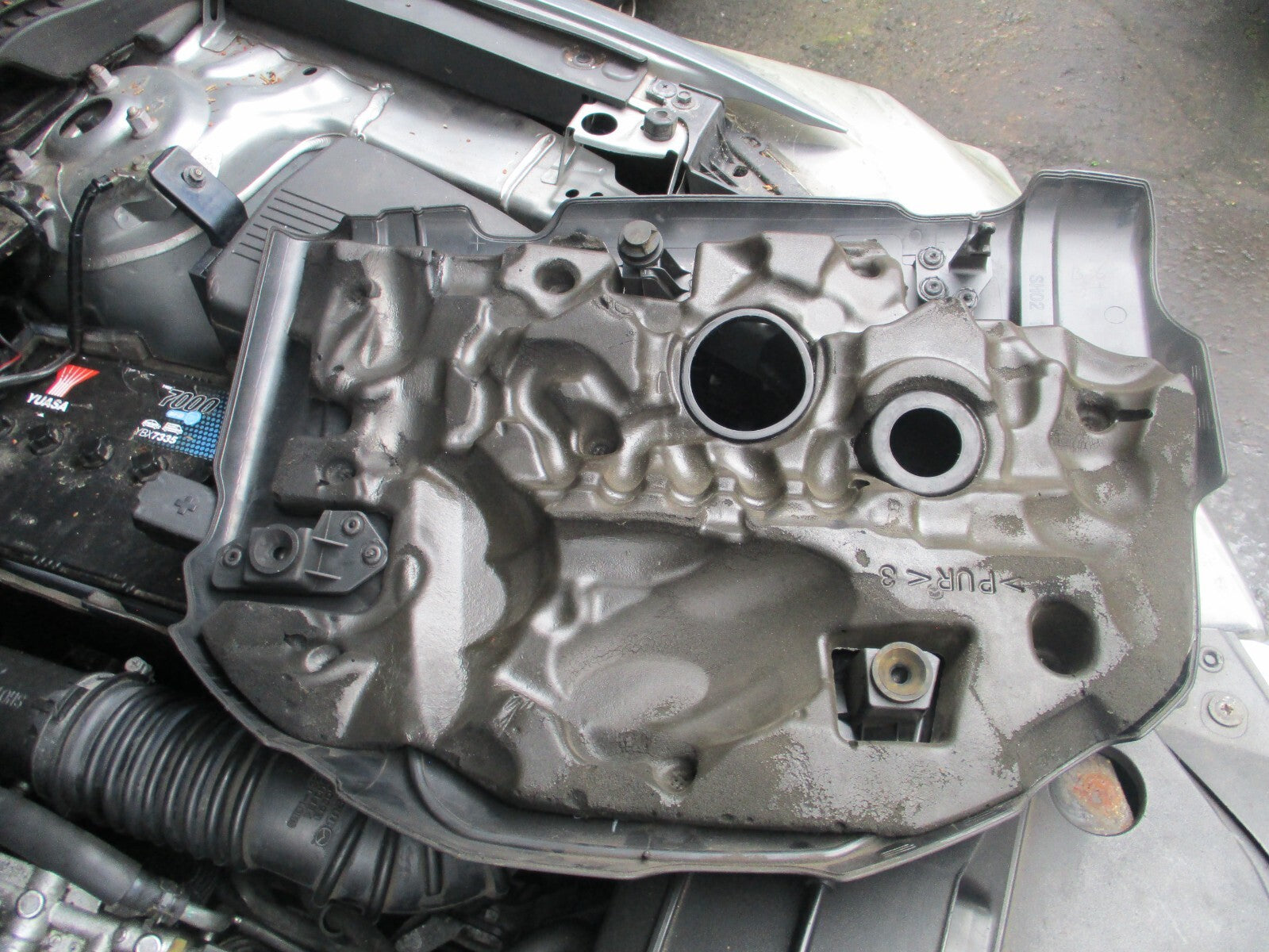 2013 MAZDA CX 5 MK1 2.2 DIESEL ENGINE TOP COVER PANEL