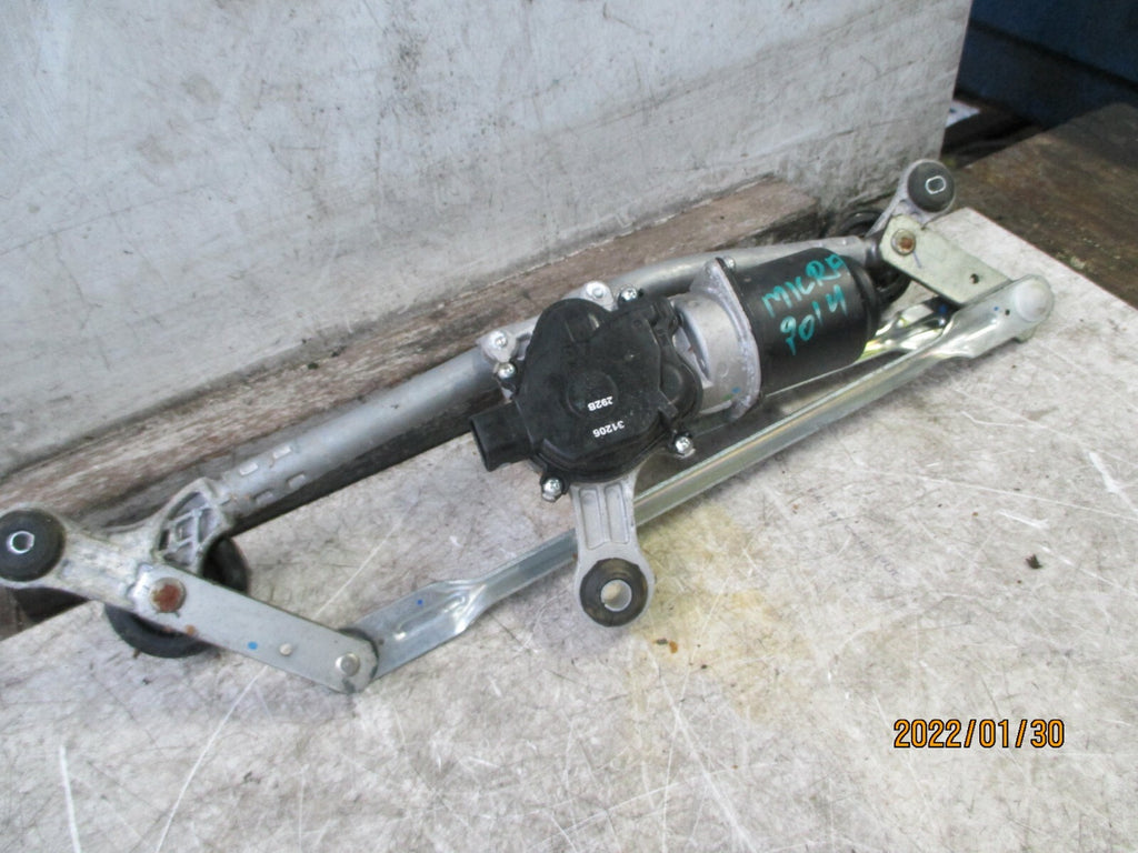 NISSAN MICRA 2014 K13 FRONT WINDSCREEN WIPER MOTOR