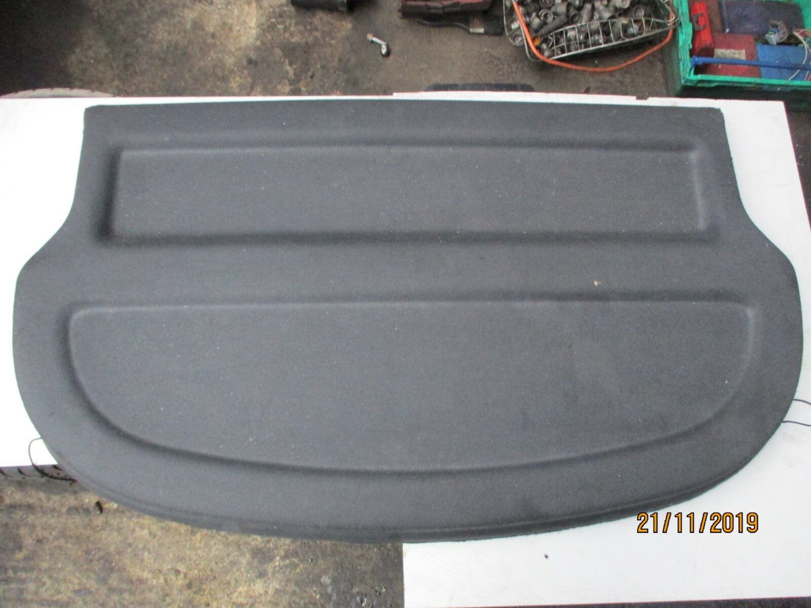 RENAULT LAGUNA MK2 2002 REAR BOOT PARCEL SHELF LOAD COVER CLOTH BOARD 8200019513