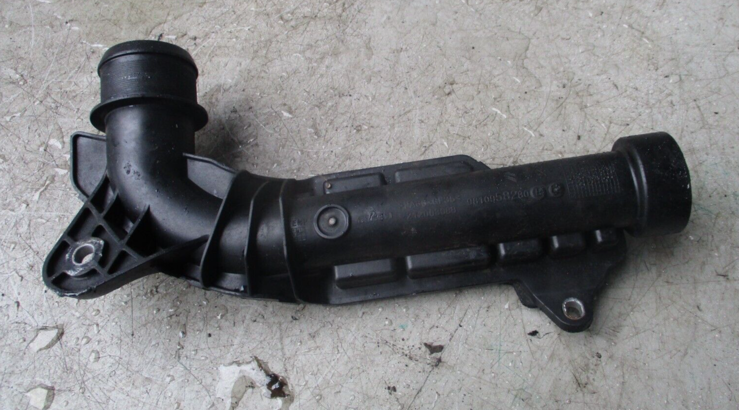 2021 PEUGEOT PARTNER MK2 INTAKE PIPE HOSE 9810958280