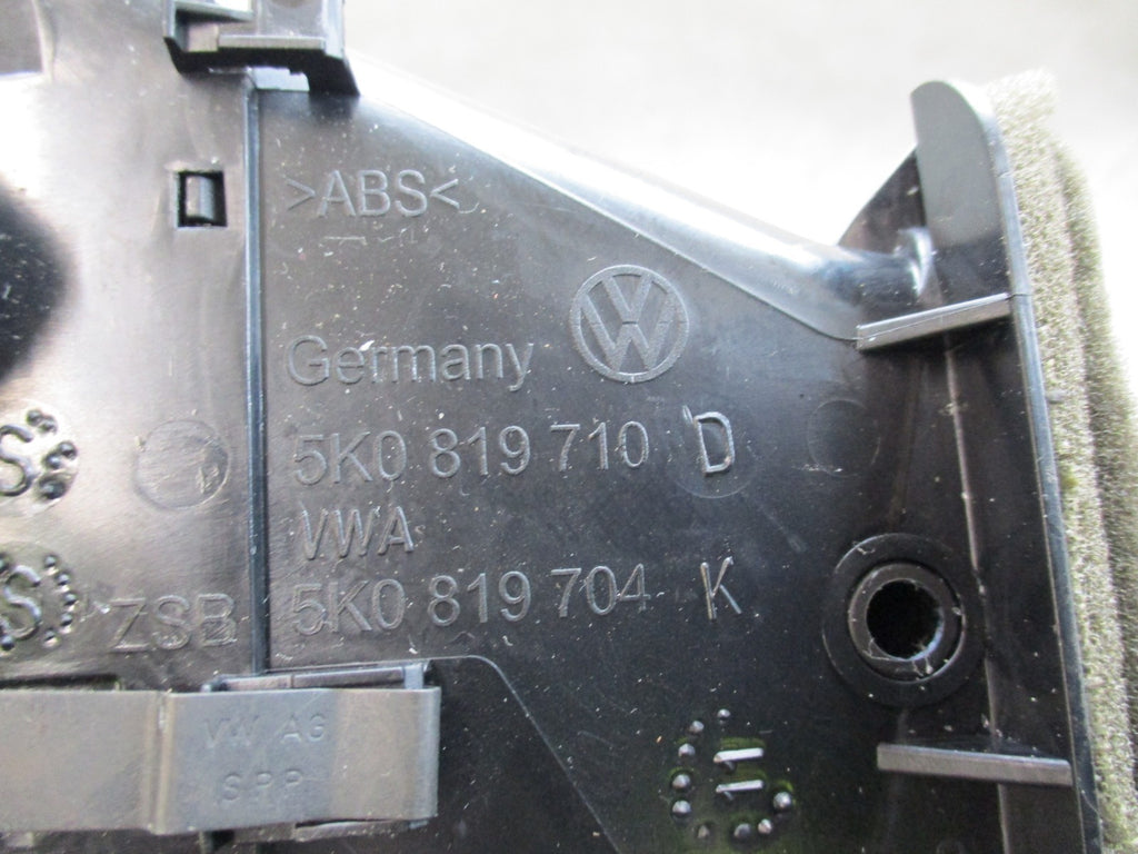 VOLKSWAGEN GOLF 5K MK6 OS DRIVER SIDE HEATER AIR VENT 5K0819710D