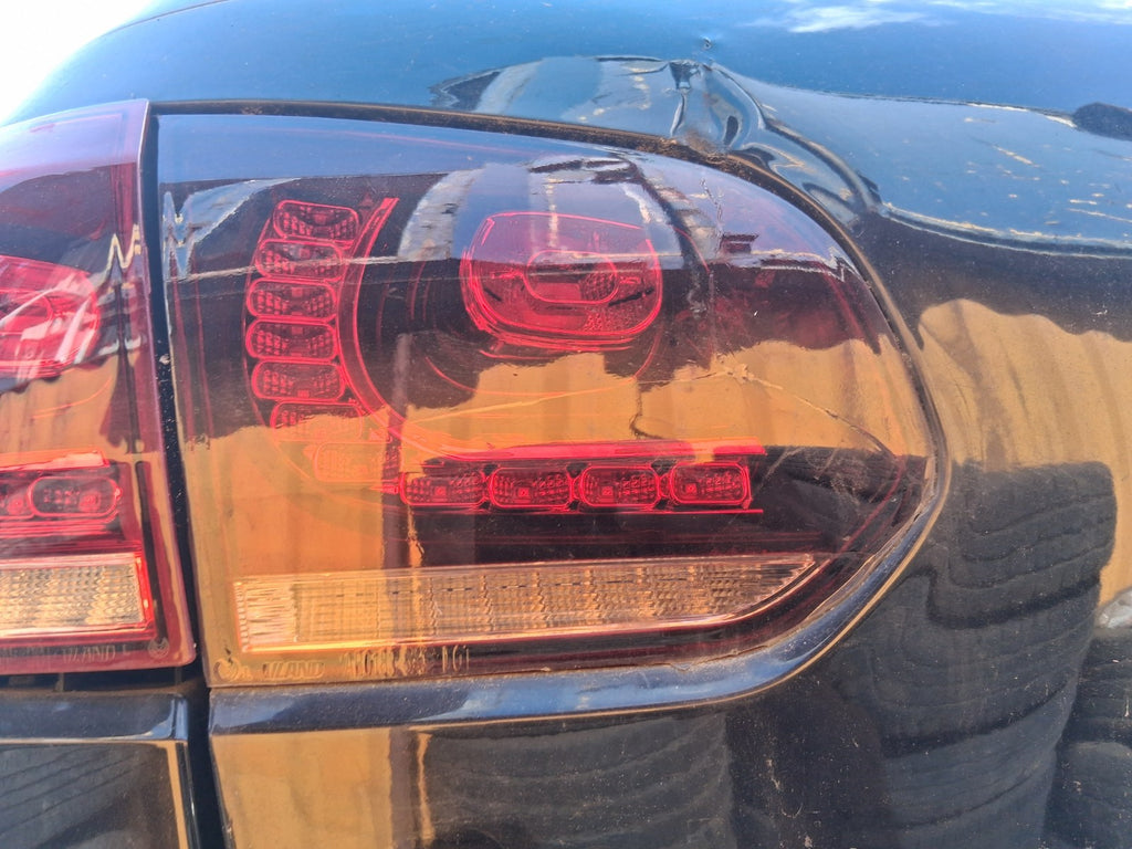 2012 VW VOLKSWAGEN GOLF MK6 NSR PASSENGER SIDE REAR INNER TAIL LIGHT LAMP