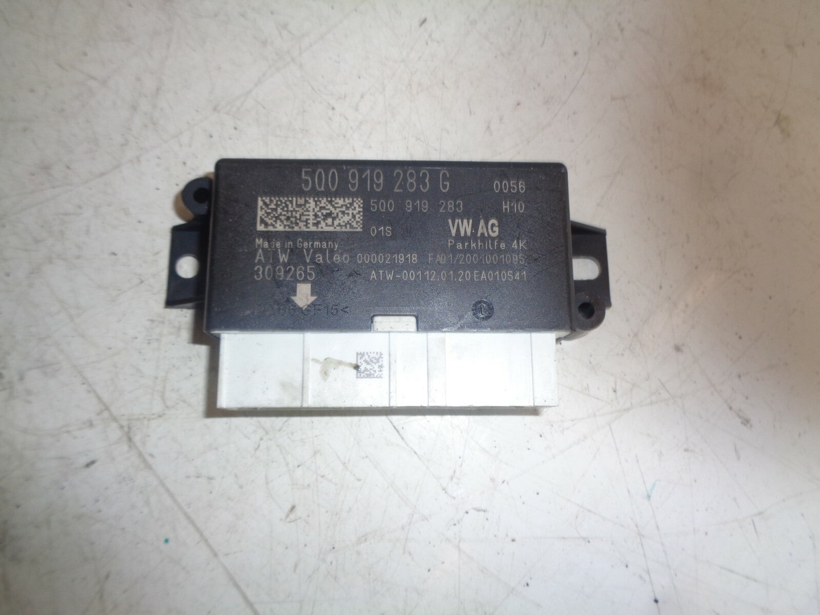 SKODA FABIA 2020 MK3 NJ PDC PARKING SENSOR CONTROL MODULE 5Q0919283G