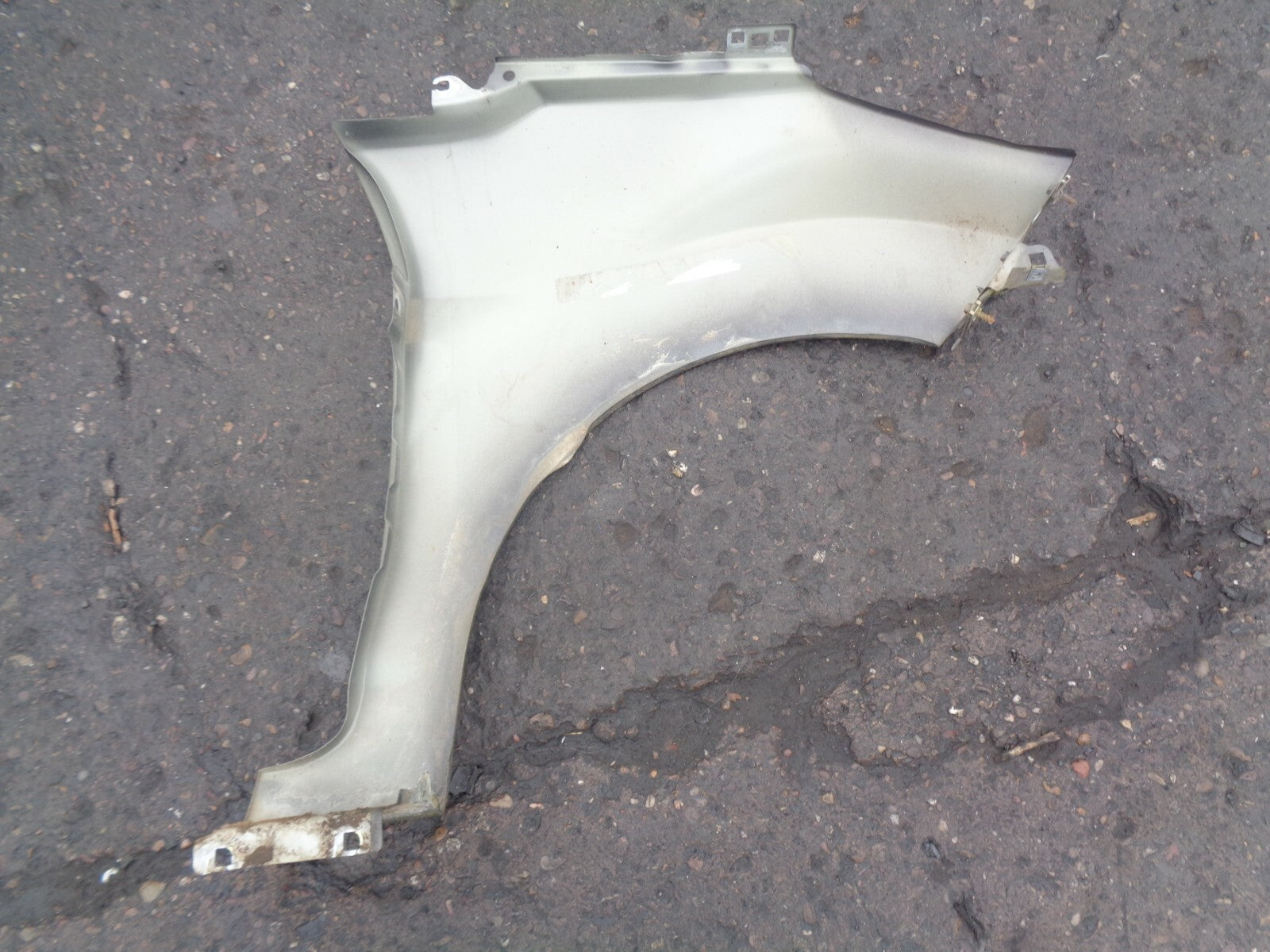 FORD FIESTA MK7 2016 NS PASSENGER SIDE FRONT WING PANEL GREY