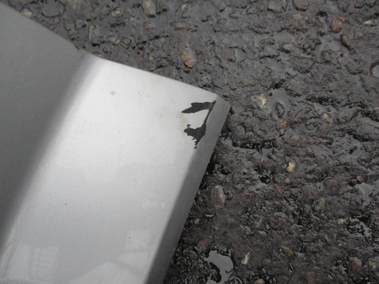 RENAULT MEGANE MK2 ESTATE REAR BUMPER SILVER