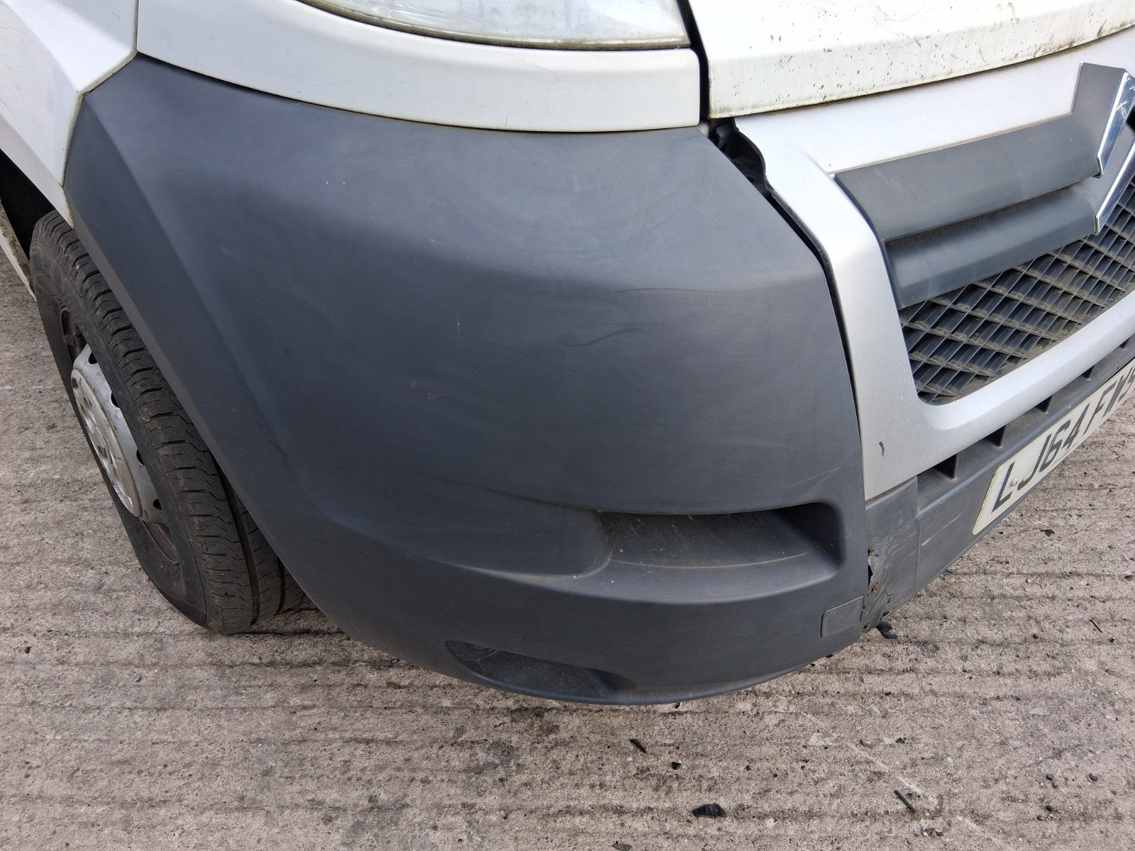 2014 CITROEN RELAY MK3 OSF DRIVER SIDE FRONT BUMPER CORNER