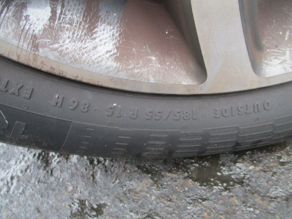 2023 KIA PICANTO MK3 15 INCH ALLOY WHEEL WITH TYRE 185/55R15 REF 1