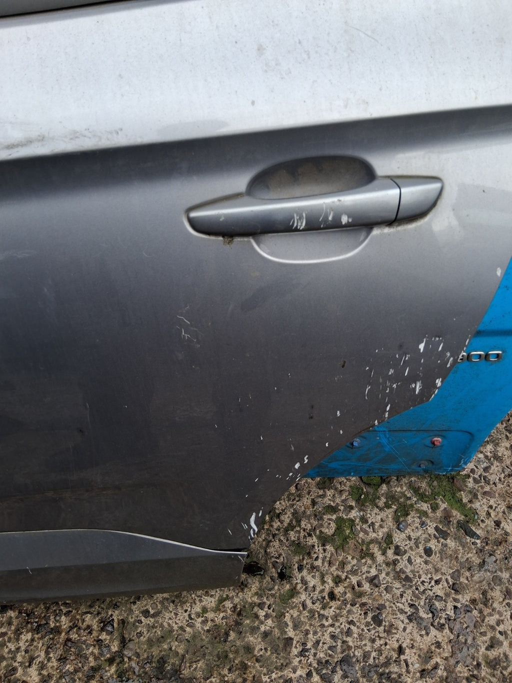 2022 VAUXHALL GRANDLAND MK1 FACELIFT NSR PASSENGER SIDE REAR BARE DOOR GREY