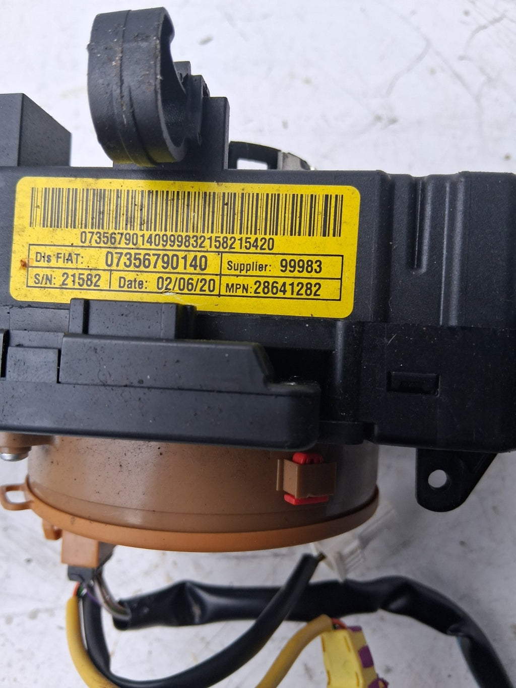FIAT DUCATO COLUMN INDICATOR WIPER COMBINATION SWITCH STALK SQUIB 28641282