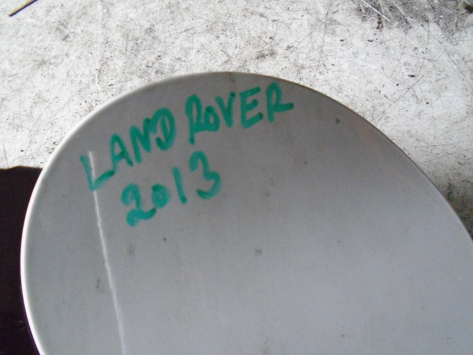 RANGE ROVER EVOQUE 2013 L538 FUEL FLAP CAP WHITE BJ3227936