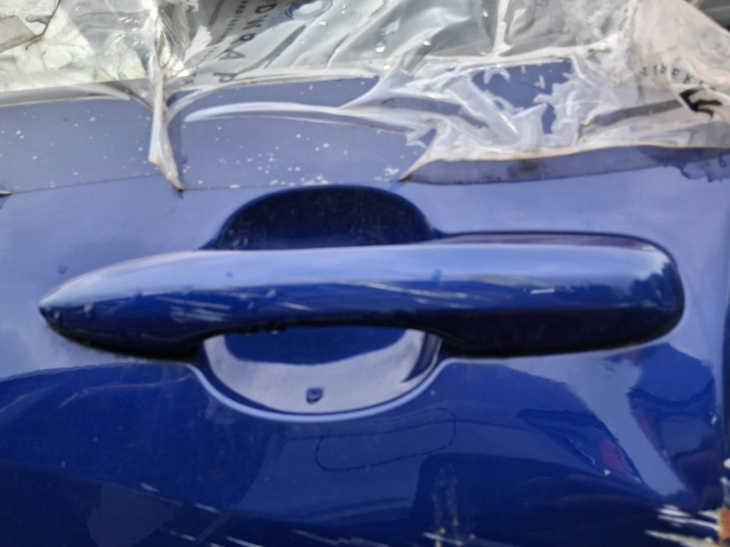 2023 TOYOTA YARIS MK4 NSF PASSENGER SIDE FRONT LEFT EXTERIOR DOOR HANDLE BLUE