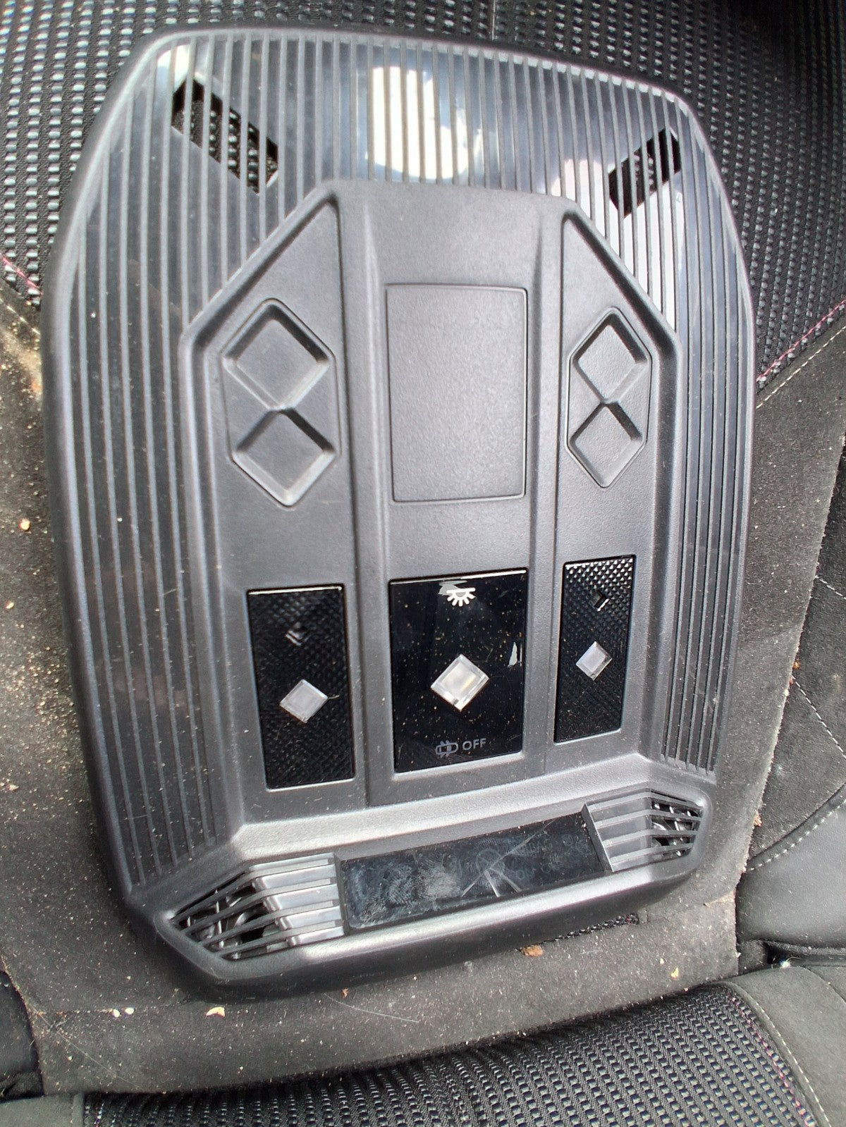 2023 DS DS 4 CROSSOVER FRONT INTERIOR ROOF READING LIGHT BLACK