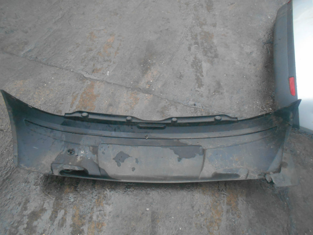 FIAT PUNTO 188 MK2 PRE FACELIFT 2000 REAR BUMPER BLACK PLASTIC
