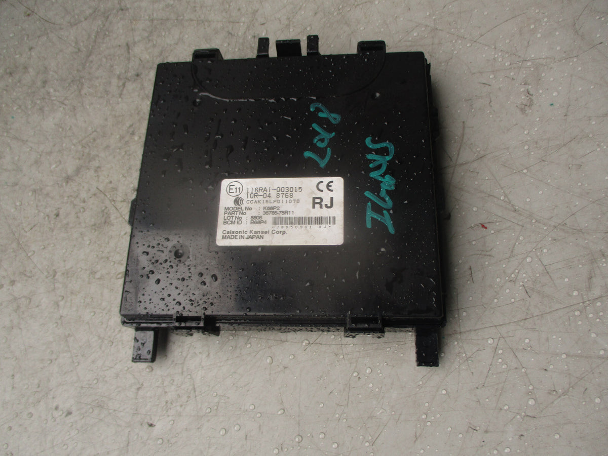 2018 SUZUKI IGNIS 1.2 PETROL BCM BODE CONTROL MODULE 3678575R11