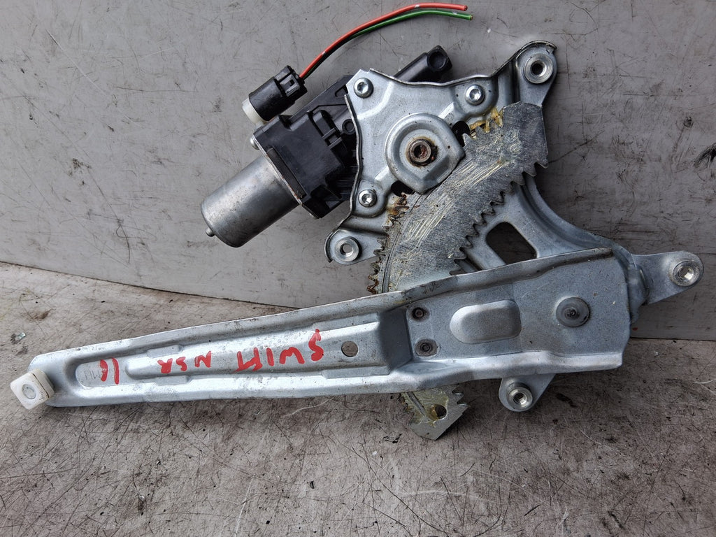 SUZUKI SWIFT MK3 2016 NSR PASSENGER SIDE REAR LEFT WINDOW MOTOR & REGULATOR
