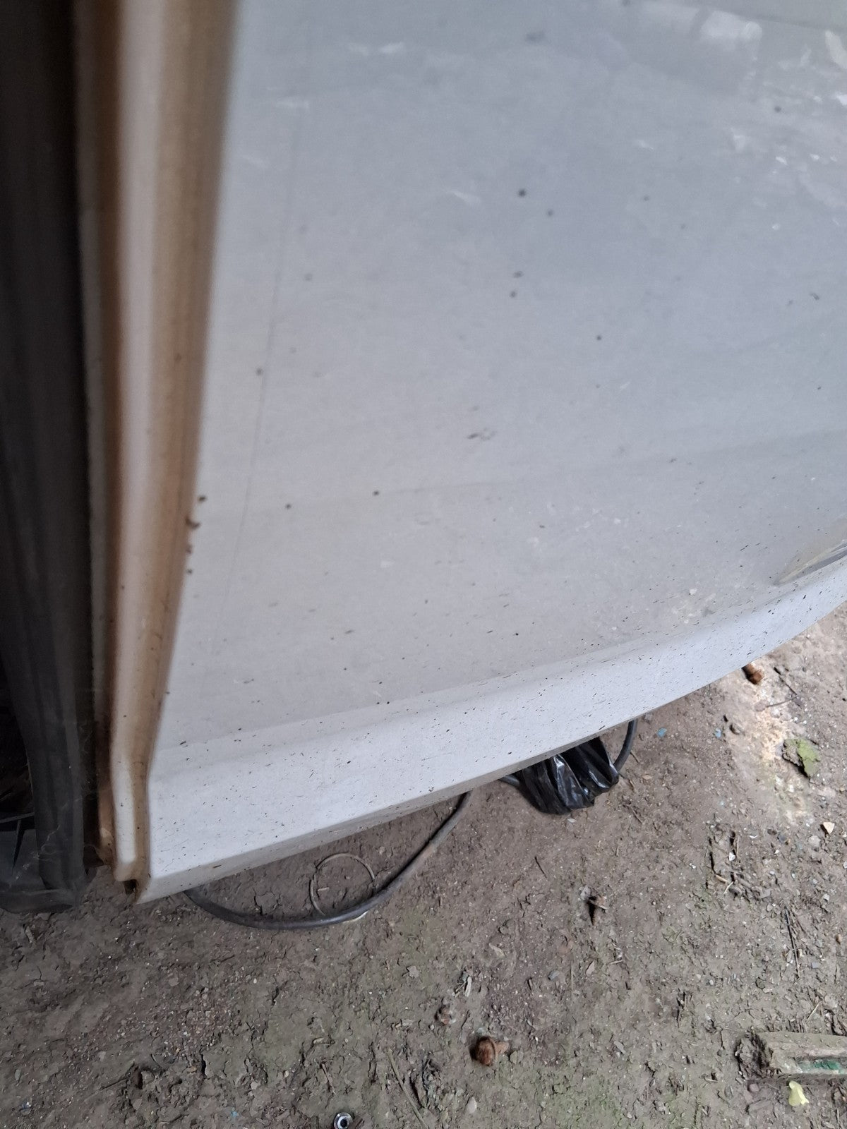 2015 FORD TRANSIT COURIER MK1 OS DRIVER SIDE REAR COMPLETE DOOR WHITE