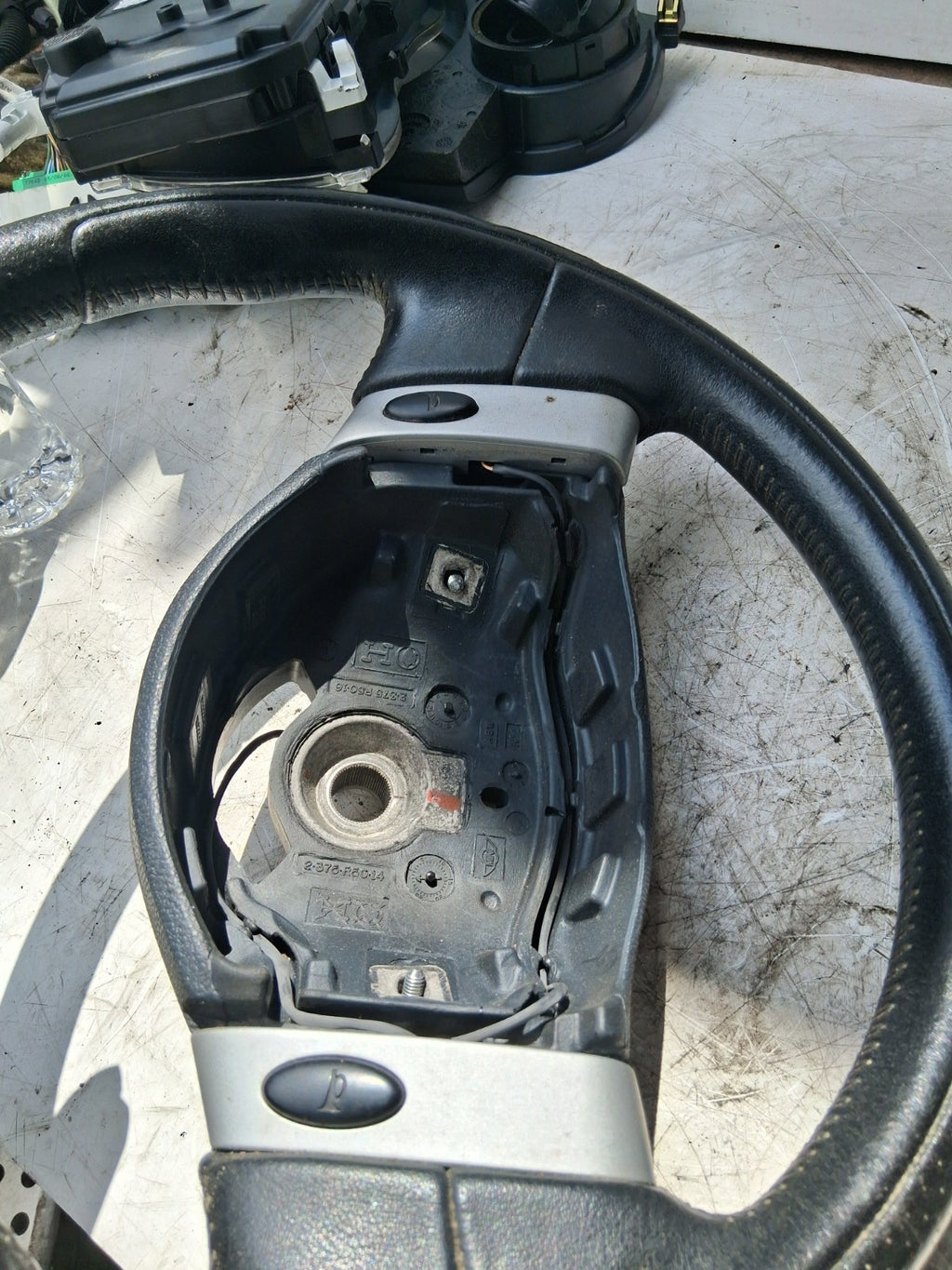 2003 MINI MULTIFUNCTIONAL STEERING WHEEL 2375R5016