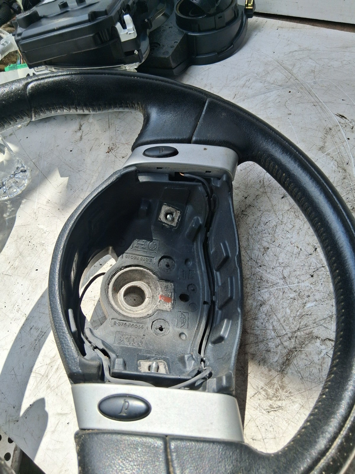 2003 MINI MULTIFUNCTIONAL STEERING WHEEL 2375R5016