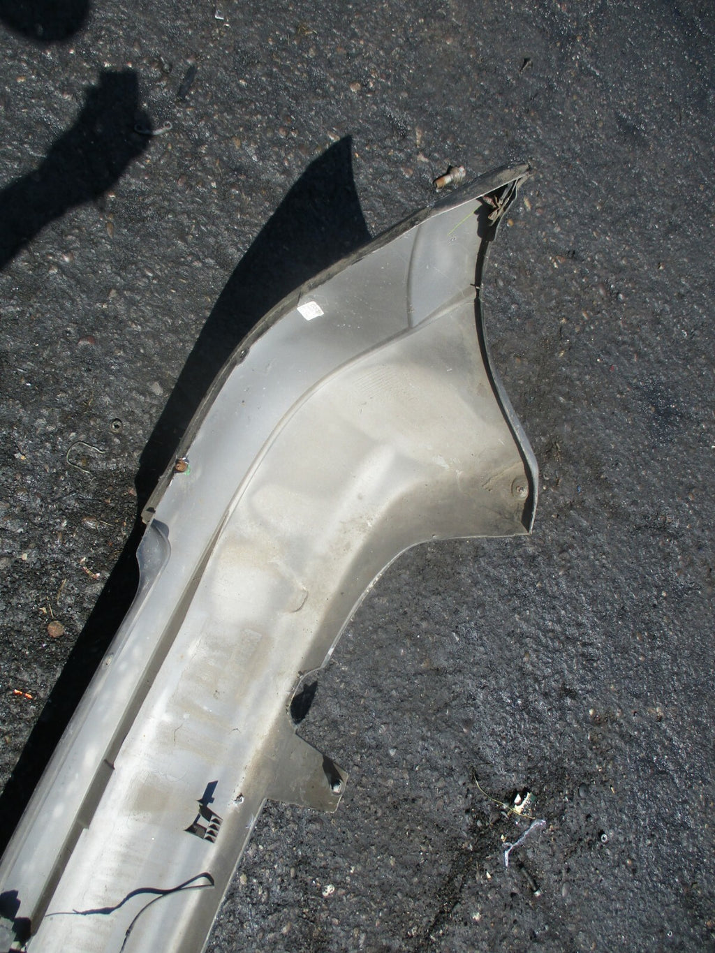 VAUXHALL ASTRA G 2001 MK4 COMPLETE REAR BACK PLASTIC BUMPER IN BLACK
