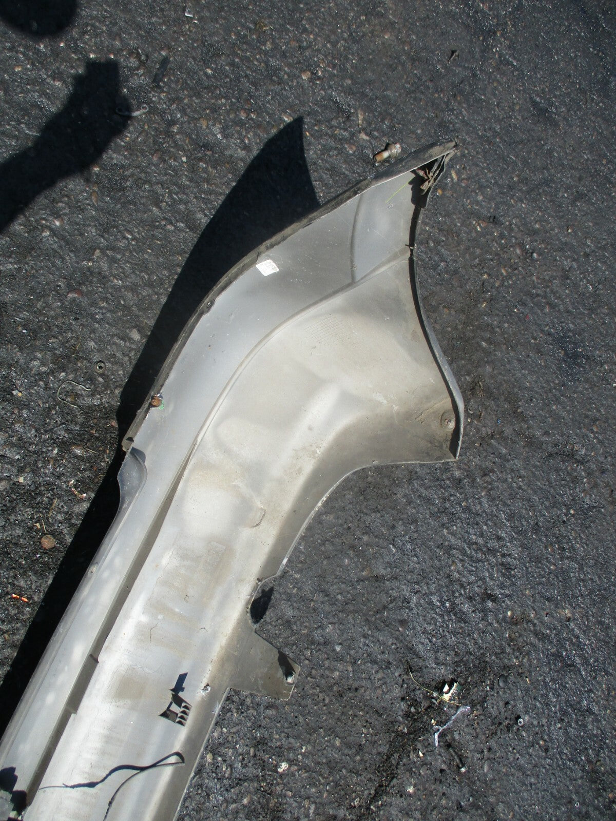 VAUXHALL ASTRA G 2001 MK4 COMPLETE REAR BACK PLASTIC BUMPER IN BLACK