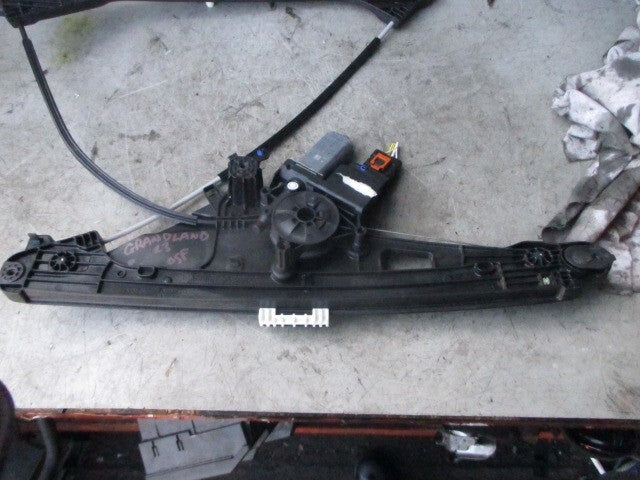 2023 VAUXHALL GRANDLAND OSF DRIVER SIDE FRONT WINDOW MOTOR REGULATOR  9840180780
