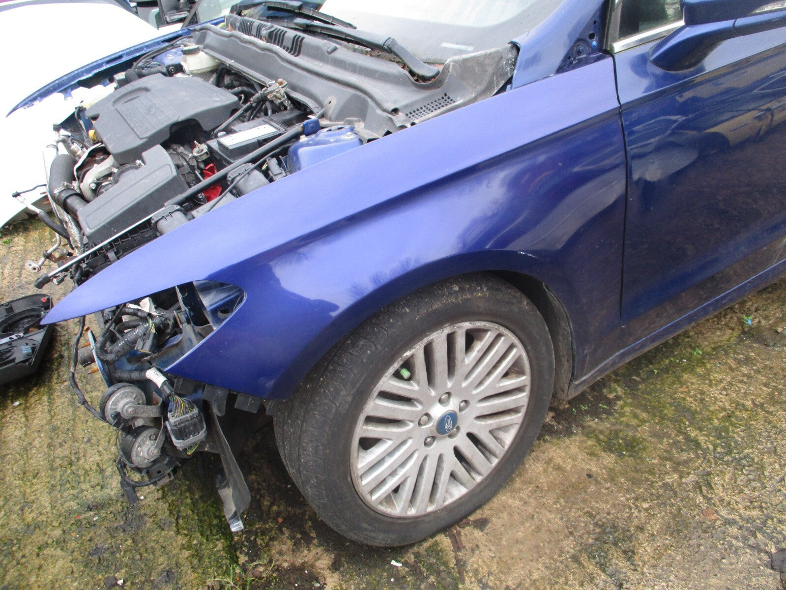 2017 FORD MONDEO MK5 NSF PASSENGER SIDE FRONT WING PANEL BLUE LD