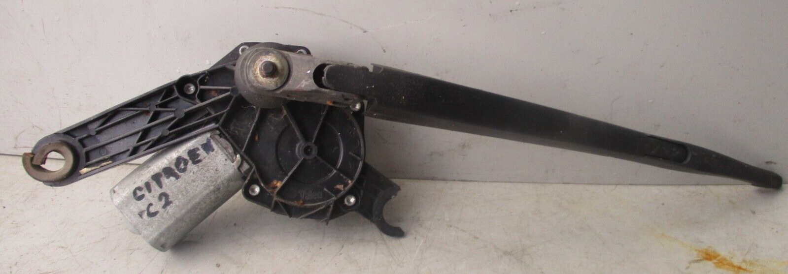 CITROEN C2 2004 REAR WINDOW WIPER MOTOR WITH WIPER ARM 9683557580