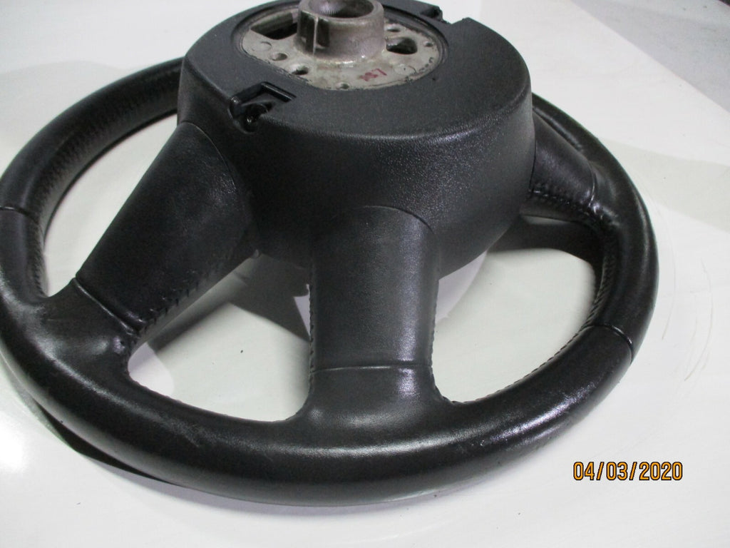 AUDI A6 C6 2008 4 SPOKE MULTI FUNCTION MODE LEATHER STEERING WHEEL 4F0419091DB