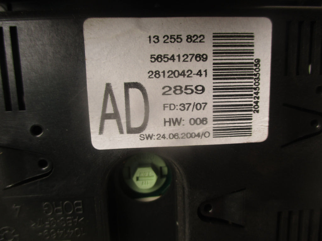 2007 VAUXHALL VECTRA C MULTIPLE DISPLAY SCREEN 13255822