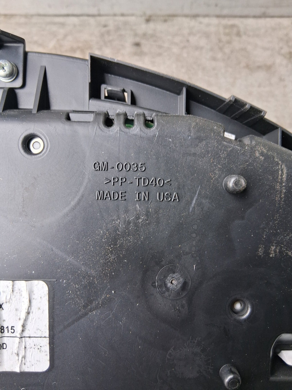 2015 VAUXHALL INSIGNIA SPEEDOMETER INSTRUMENT CLUSTER GAUGE 1335515X