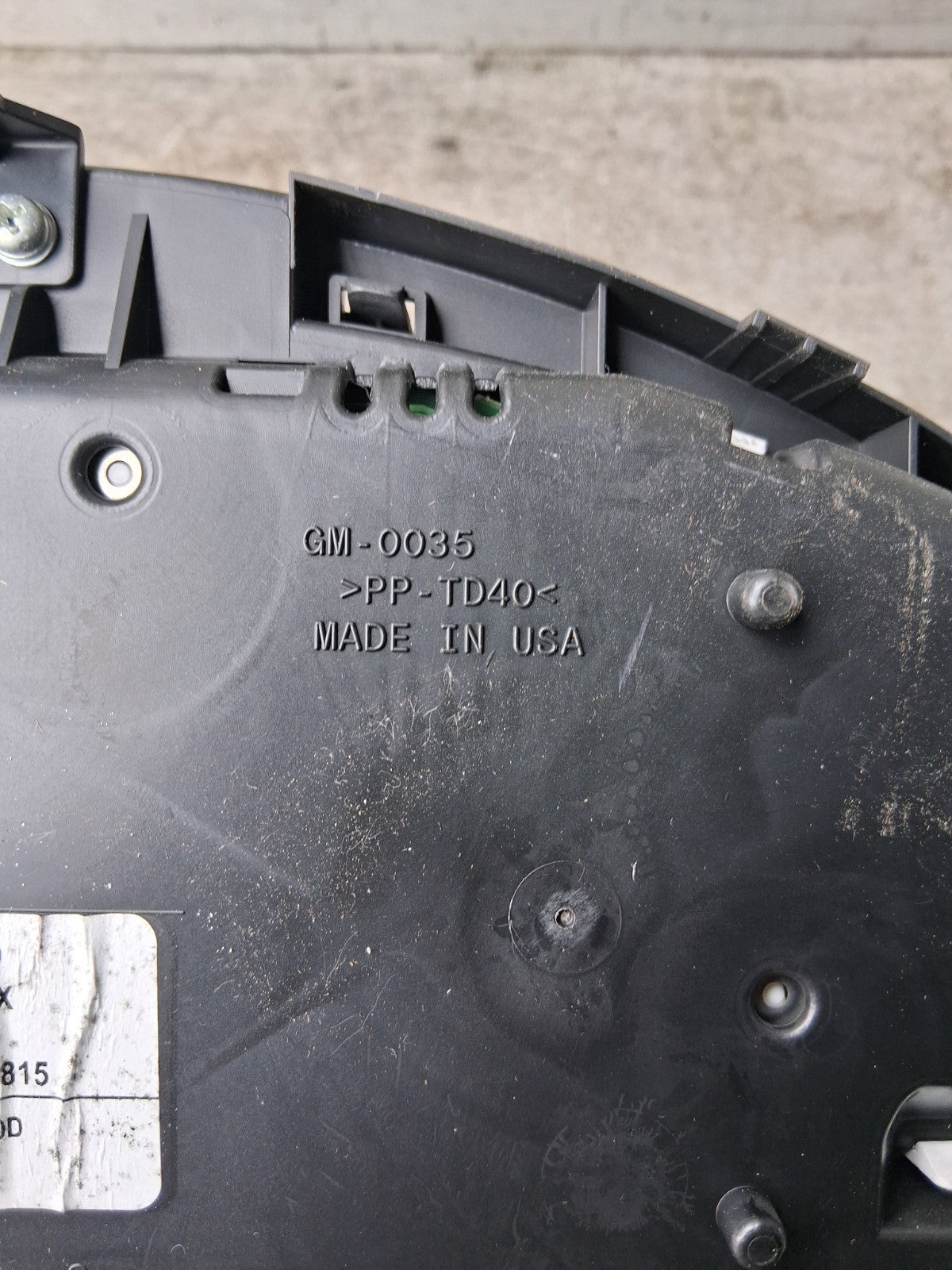 2015 VAUXHALL INSIGNIA SPEEDOMETER INSTRUMENT CLUSTER GAUGE 1335515X