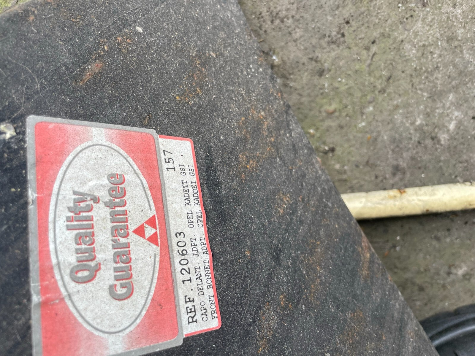 OPEL KADETT E GSI FRONT BONNET PANEL NEW OLD STOCK