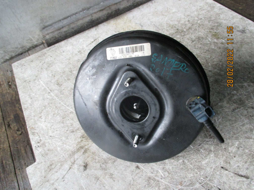 DACIA SANDERO 2017 0.9 PETROL BRAKE SERVO 472108901R