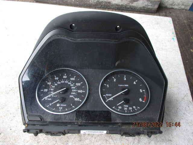 BMW 1 SERIES F20 2015 2.0 DIESEL SPEEDO SPEEDOMETER INSTRUMENT CLUSTER 6805183