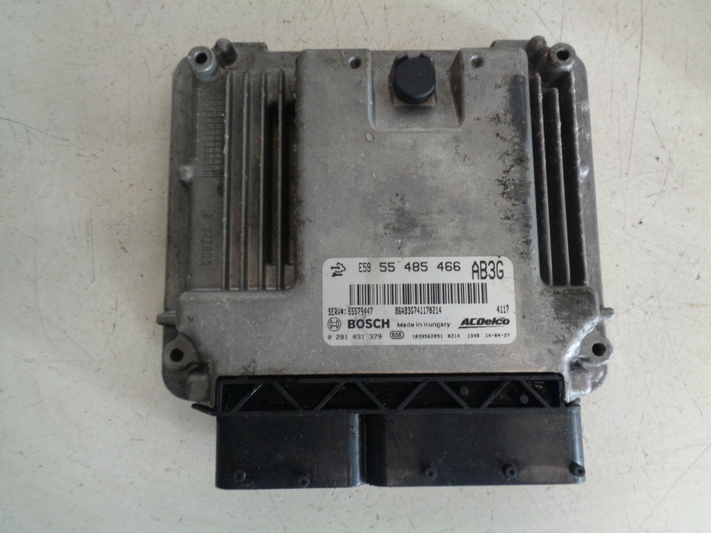 VAUXHALL INSIGNIA 2014 2.0 CDTI DIESEL ENGINE ECU ENGINE CONTROL MODULE 55485466