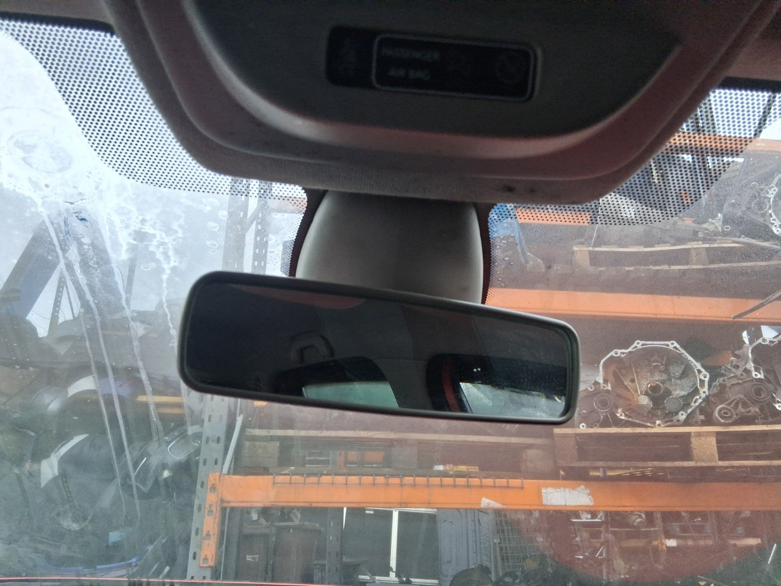 2013 RENAULT CLIO X98 MK4 INTERIOR REAR VIEW MIRROR