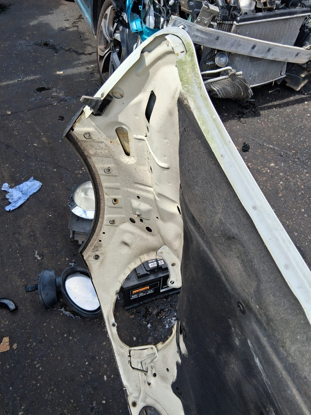 2003 BMW MINI COOPER R50 FRONT BONNET HOOD PANEL