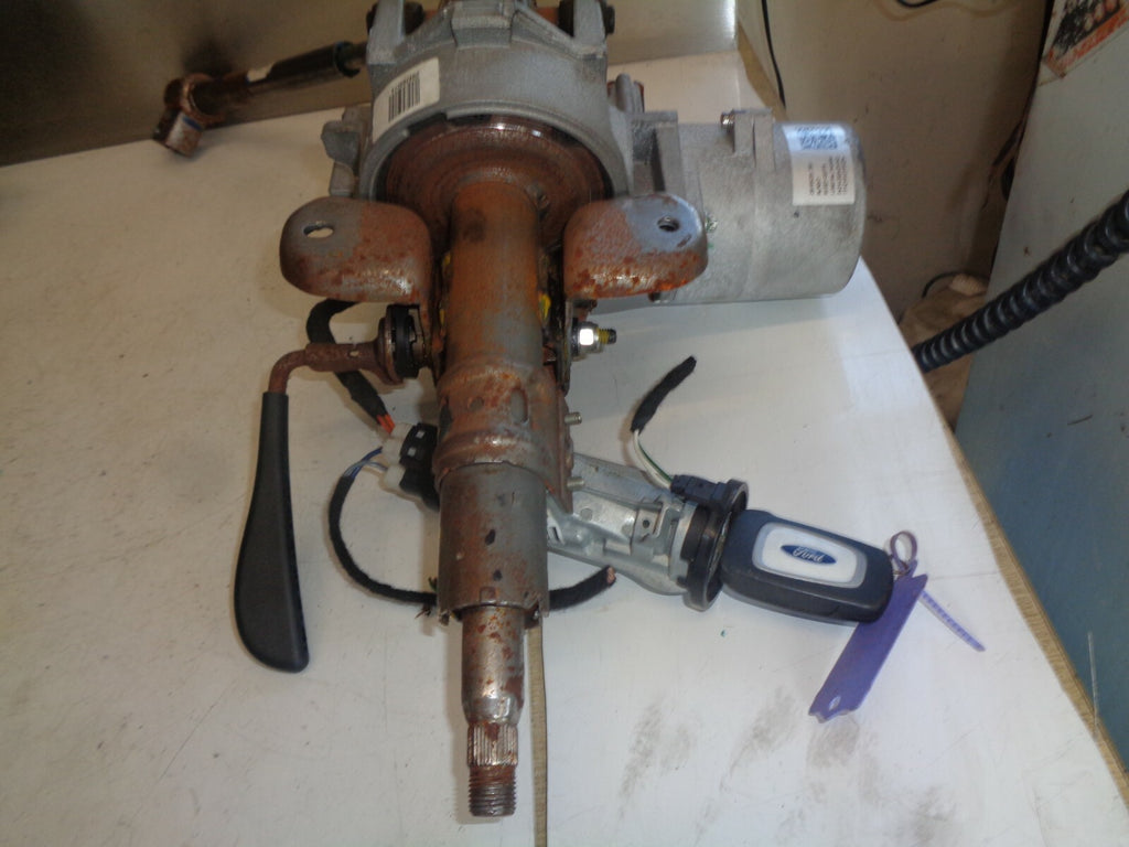 FORD KA MK2 2012 3 DOOR HATCHBACK POWER STEERING COLUMN + IGNITION KEY
