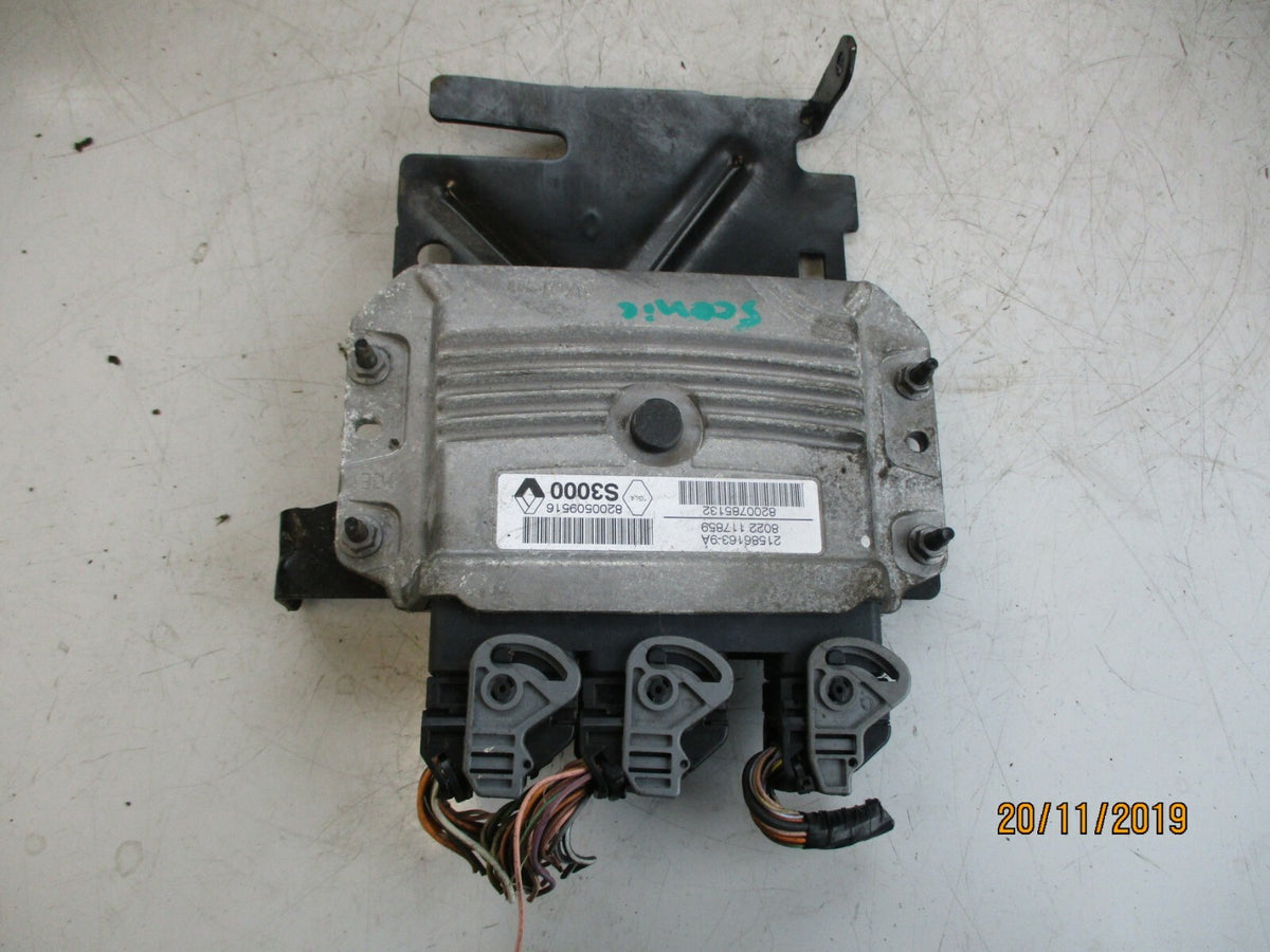 RENAULT SCENIC MK2 1.6 16V 2006 ECU ENGINE ELECTRONIC CONTROL UNIT 8200509516