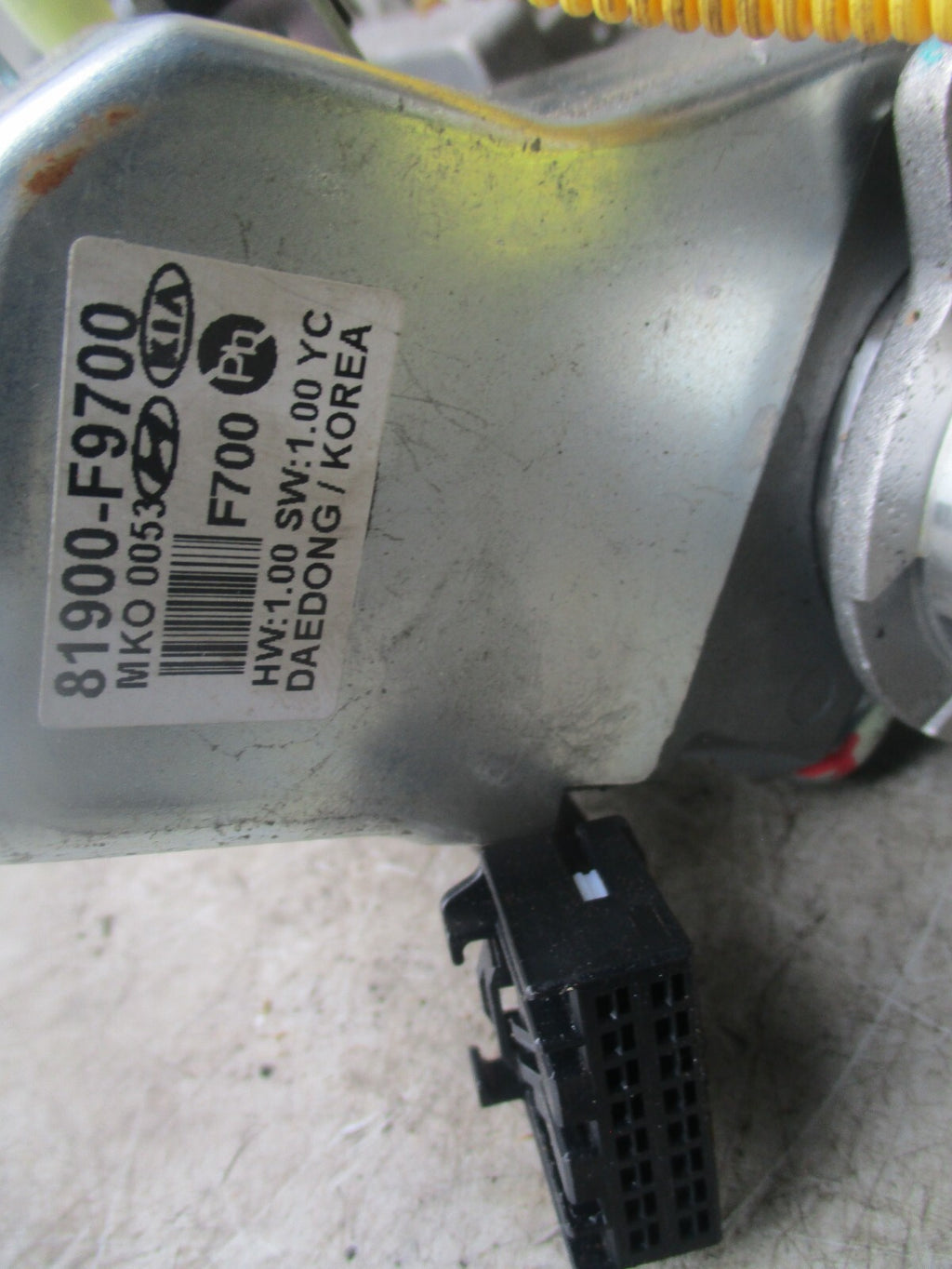2018 KIA STONIC STEERING COLUMN & PUMP 81900-F9700