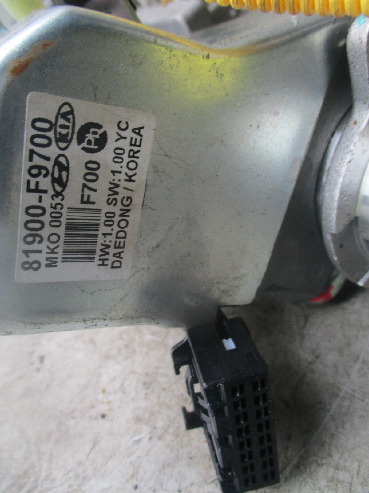 2018 KIA STONIC STEERING COLUMN & PUMP 81900-F9700