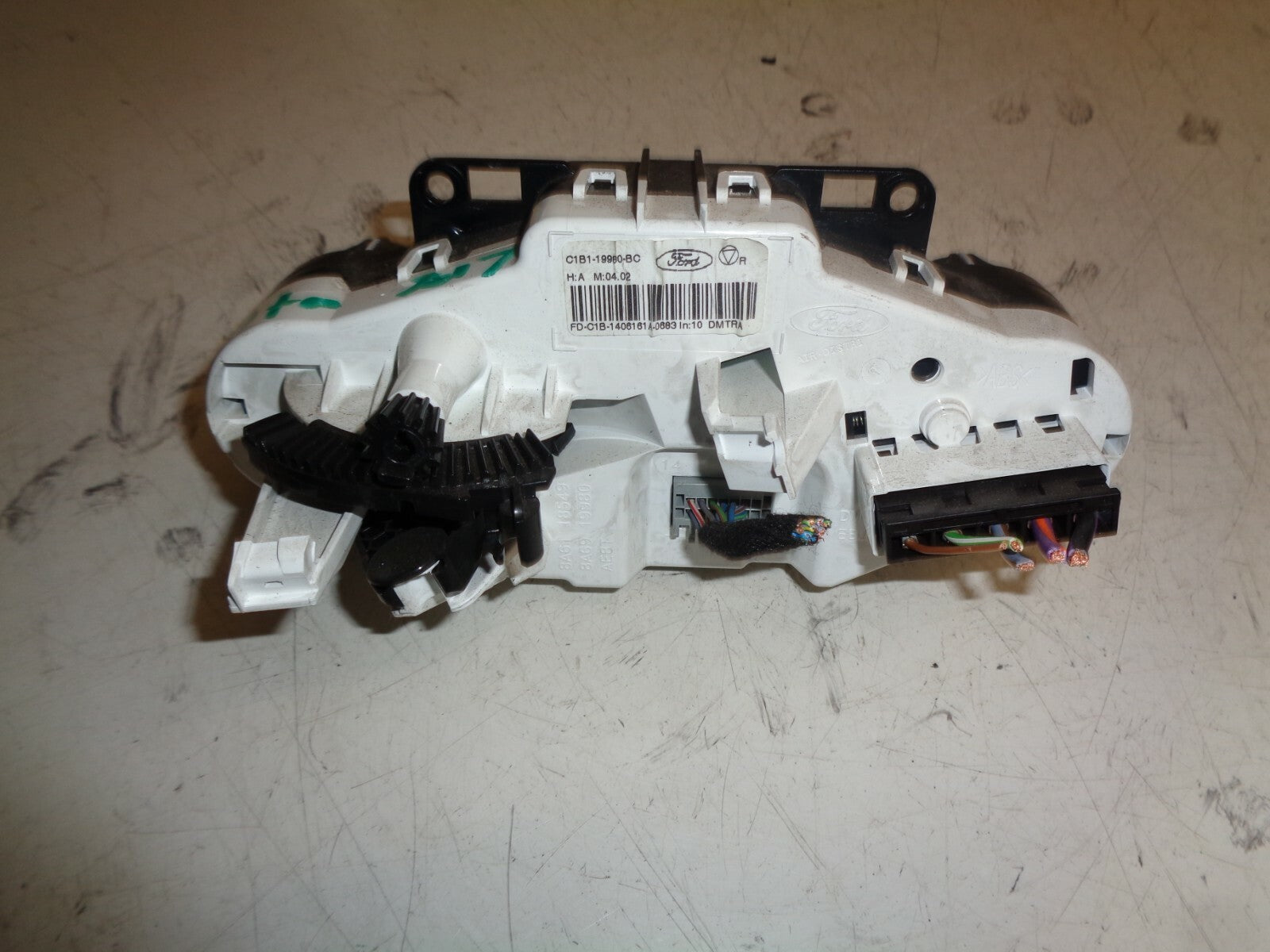 FORD FIESTA MK7 2017 HEATER AC AIR CON CLIMATE CONTROL PANEL SWITCH C1B119980BC