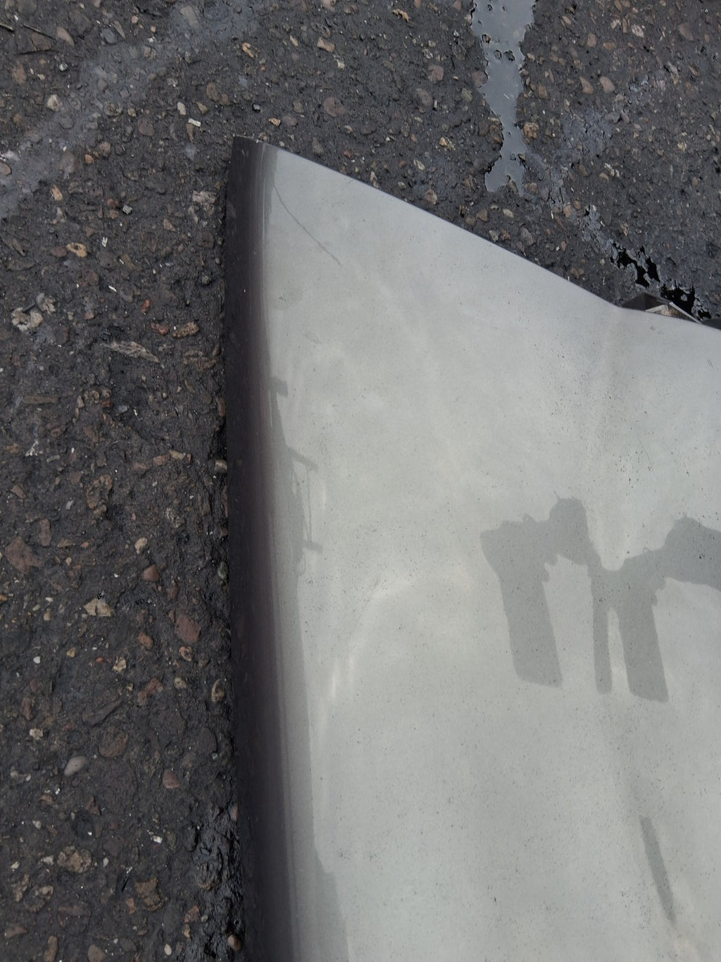 2005 RENAULT MEGANE MK2 OS DRIVER SIDE FRONT WING PANEL GREY
